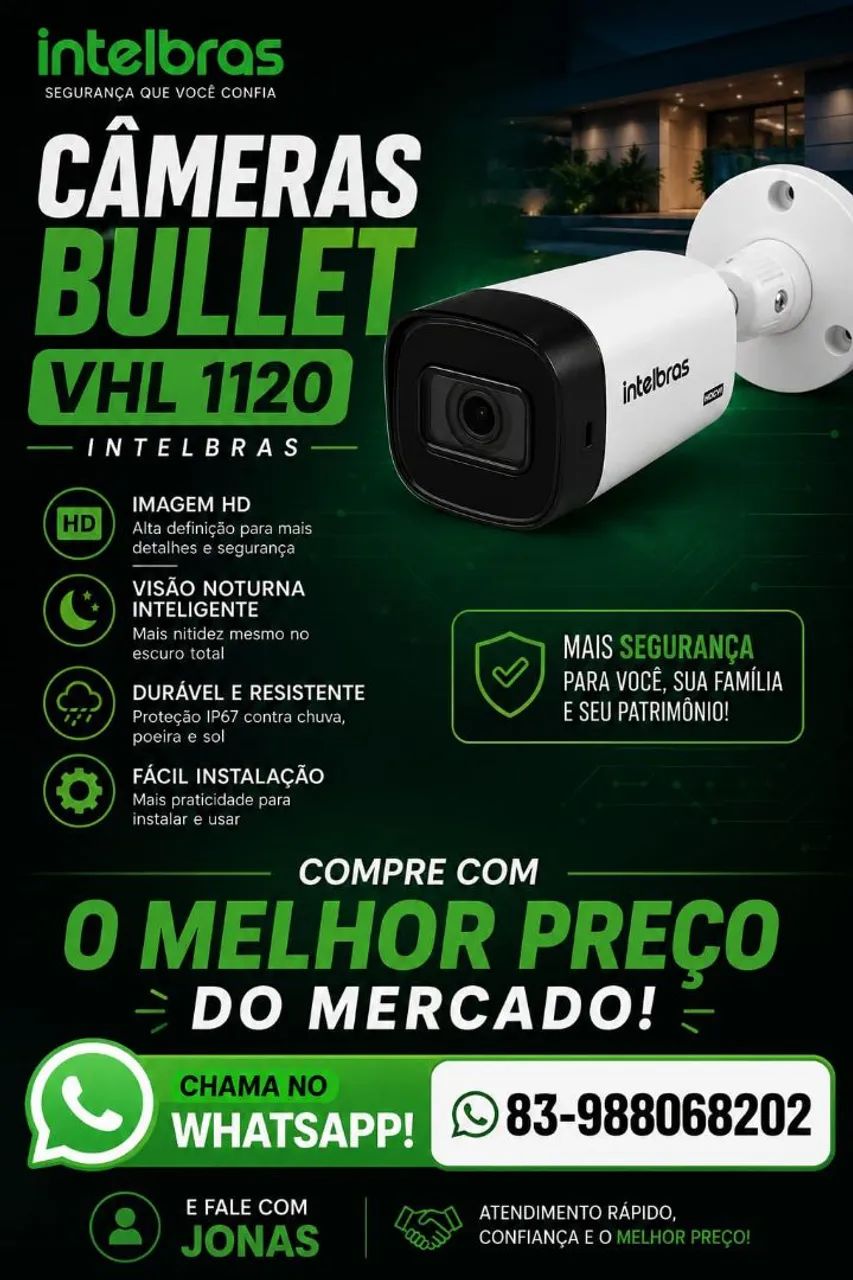 CÂMERA VHL 1120 INTELBRAS 