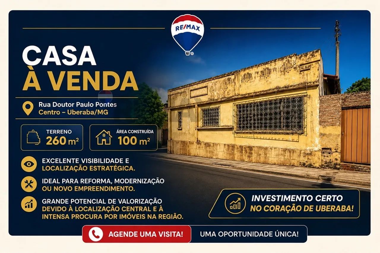 260m² de terreno no Centro de Uberaba! - Foto 5