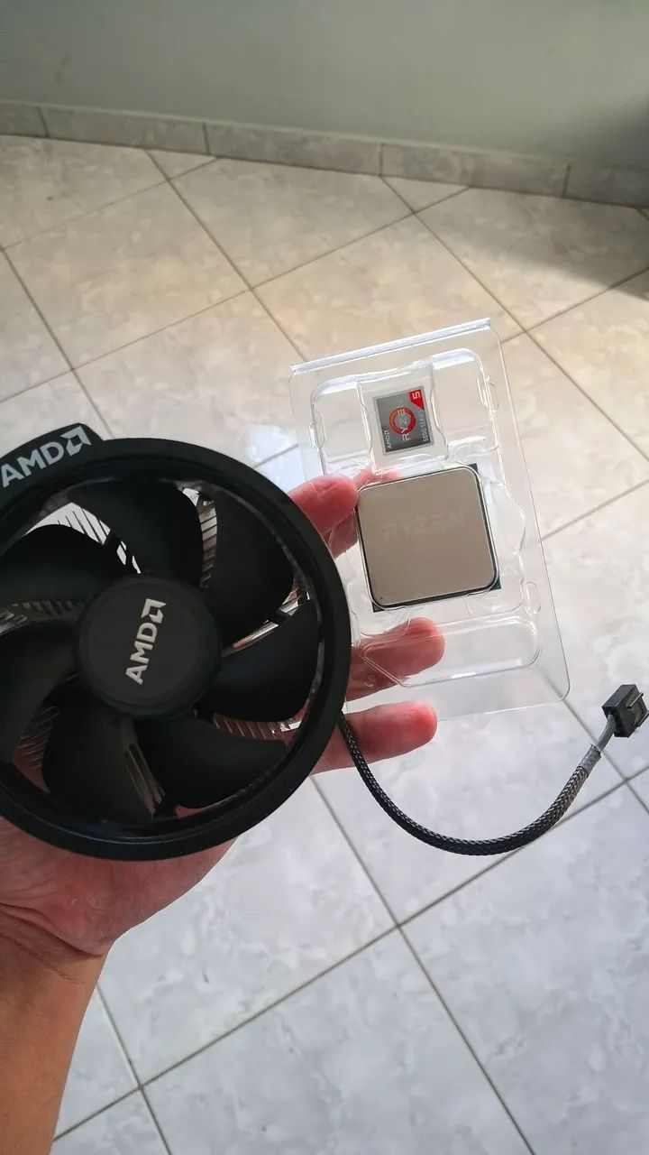 Ryzen 5 3400G com cooler AM4 - Foto 5