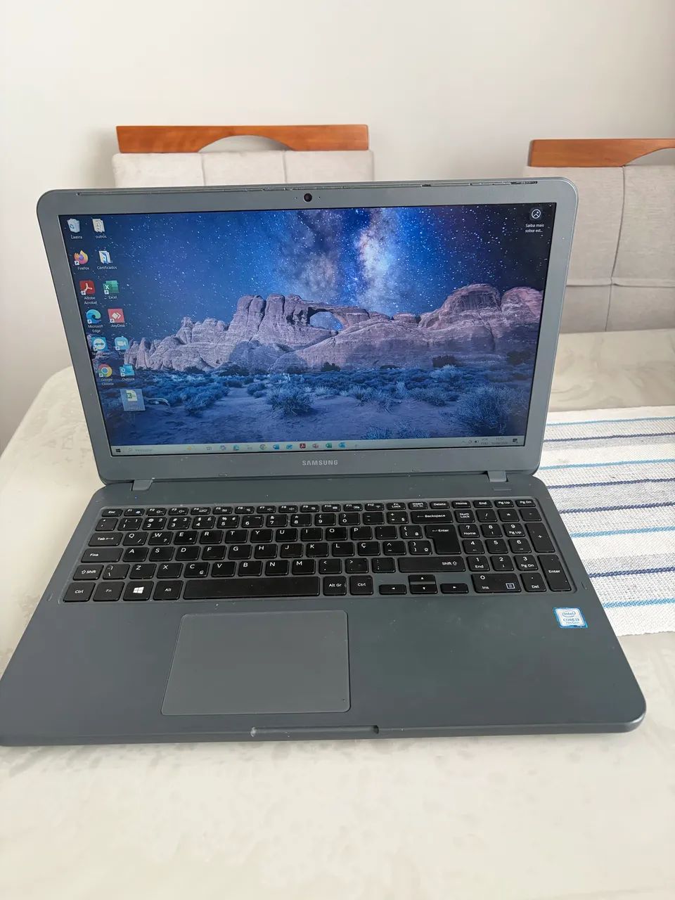 Notebook Samsung Essentials - i3 + SSD 256GB