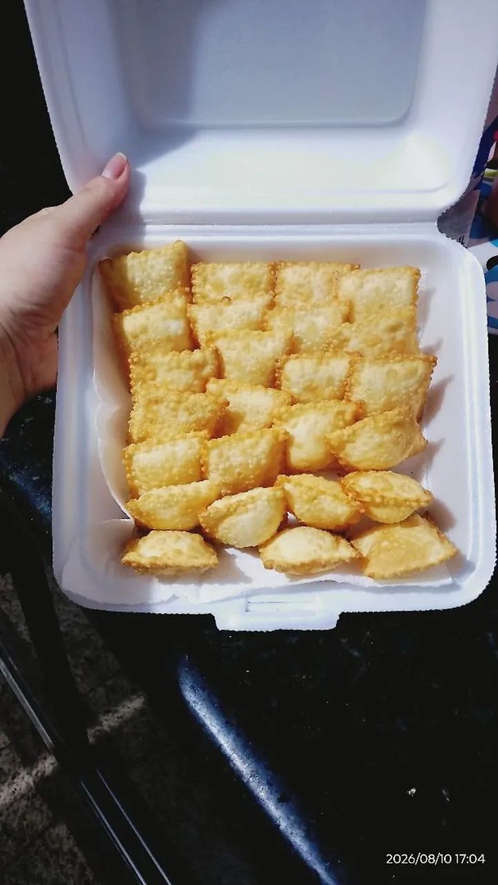 Mini pastéis frito na hora  - Foto 4