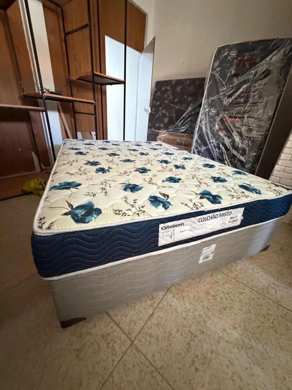 CAMA BOX ORTOBOM PRODUTO DE MOSTRUÁRIO SEM USO