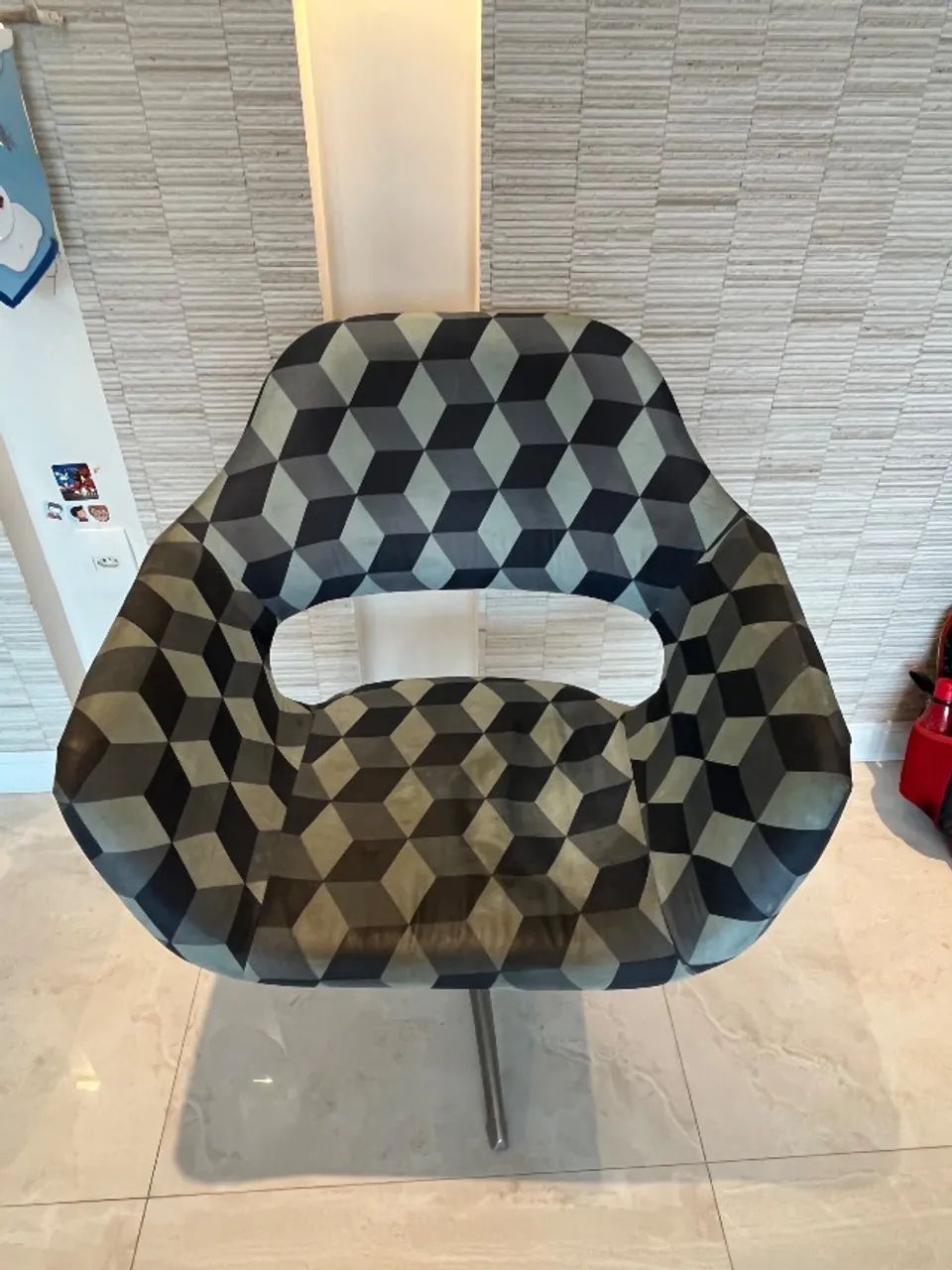 Poltronas estofadas 