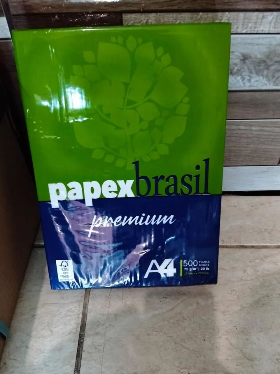  caixa de Resma de papel