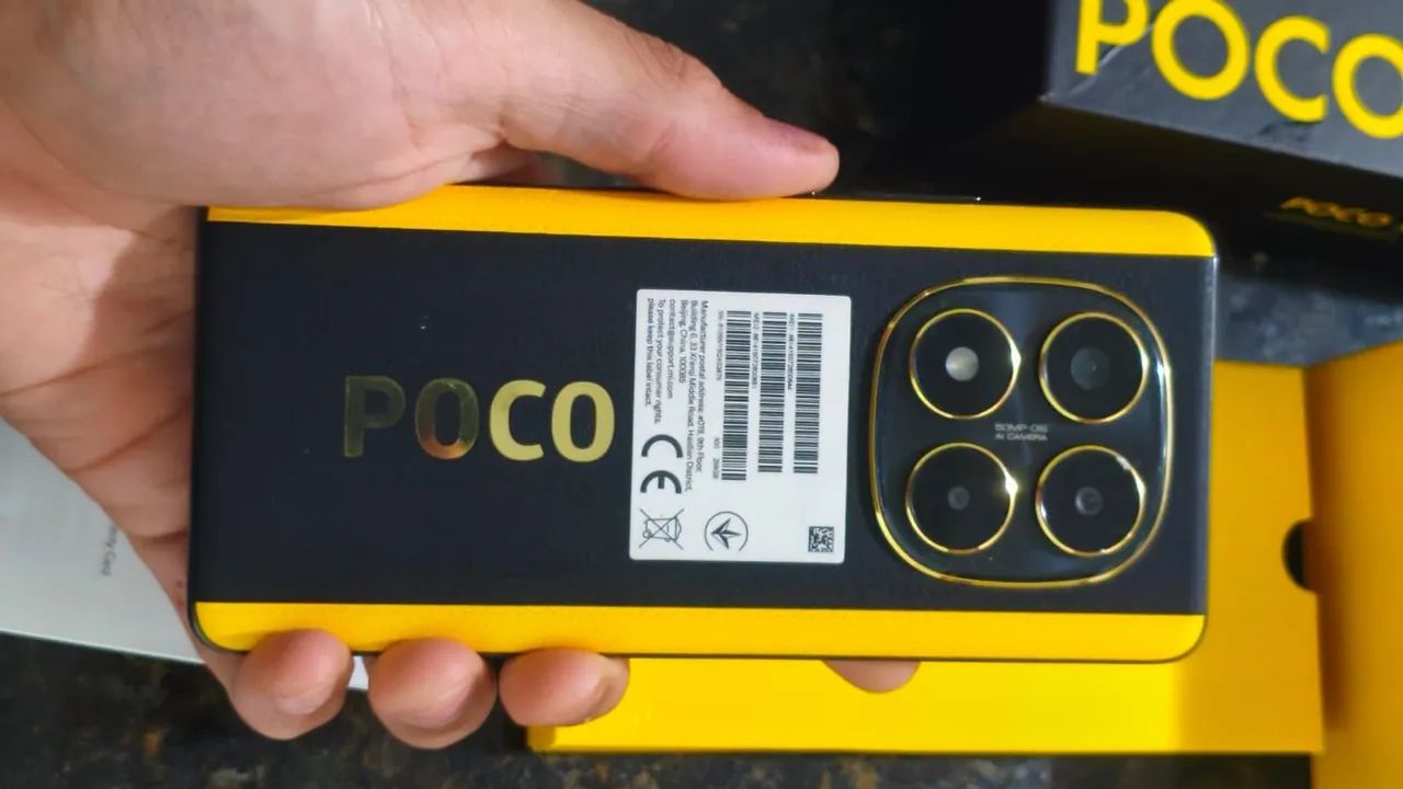 Poco x7 com nota fisca - Foto 3