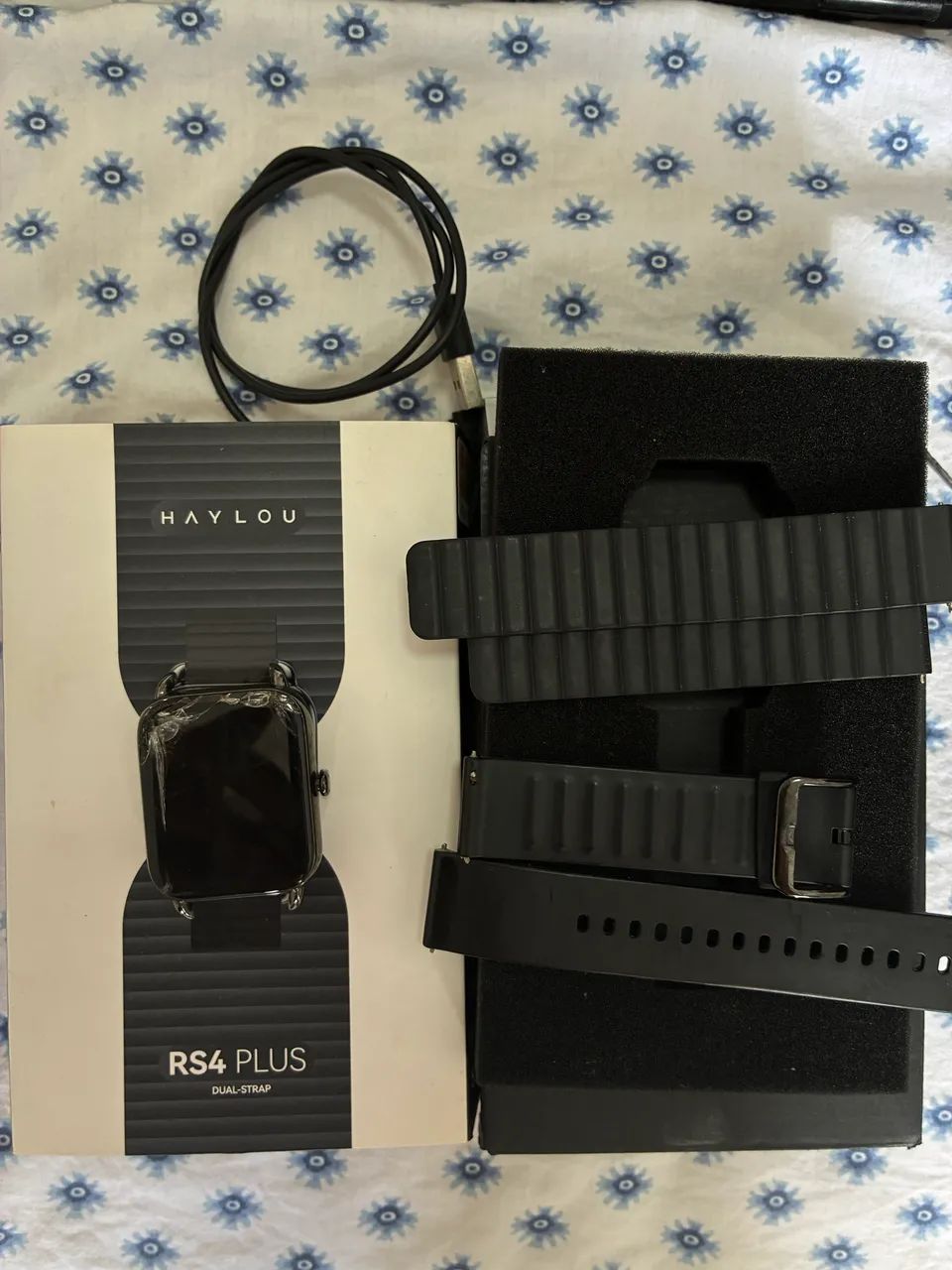 Fone Bluetooth Mixcder E9 + Smartwatch RS4 Plus - Foto 2