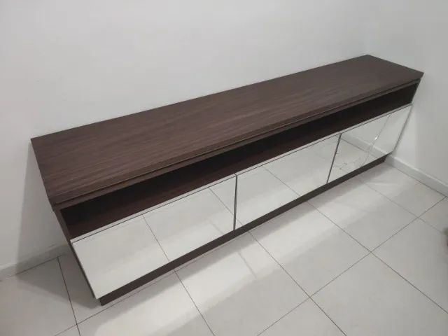 Rack de madeira para TV - Usado 