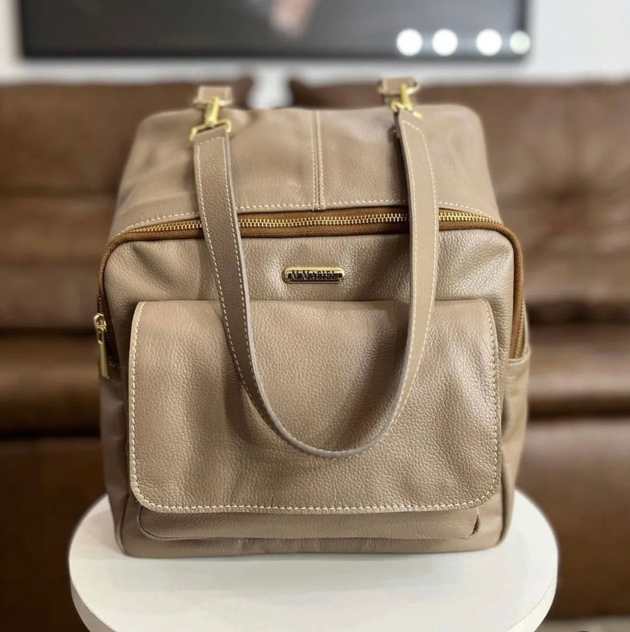 BOLSA 100% COURO