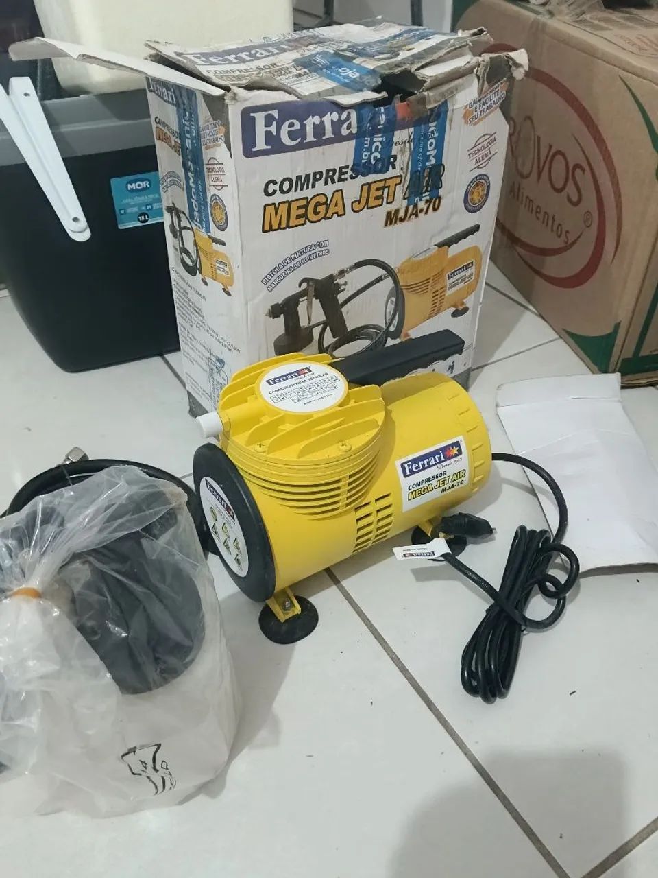 Compressor Ferrari Mega Jet Air MJA-70 NOVO