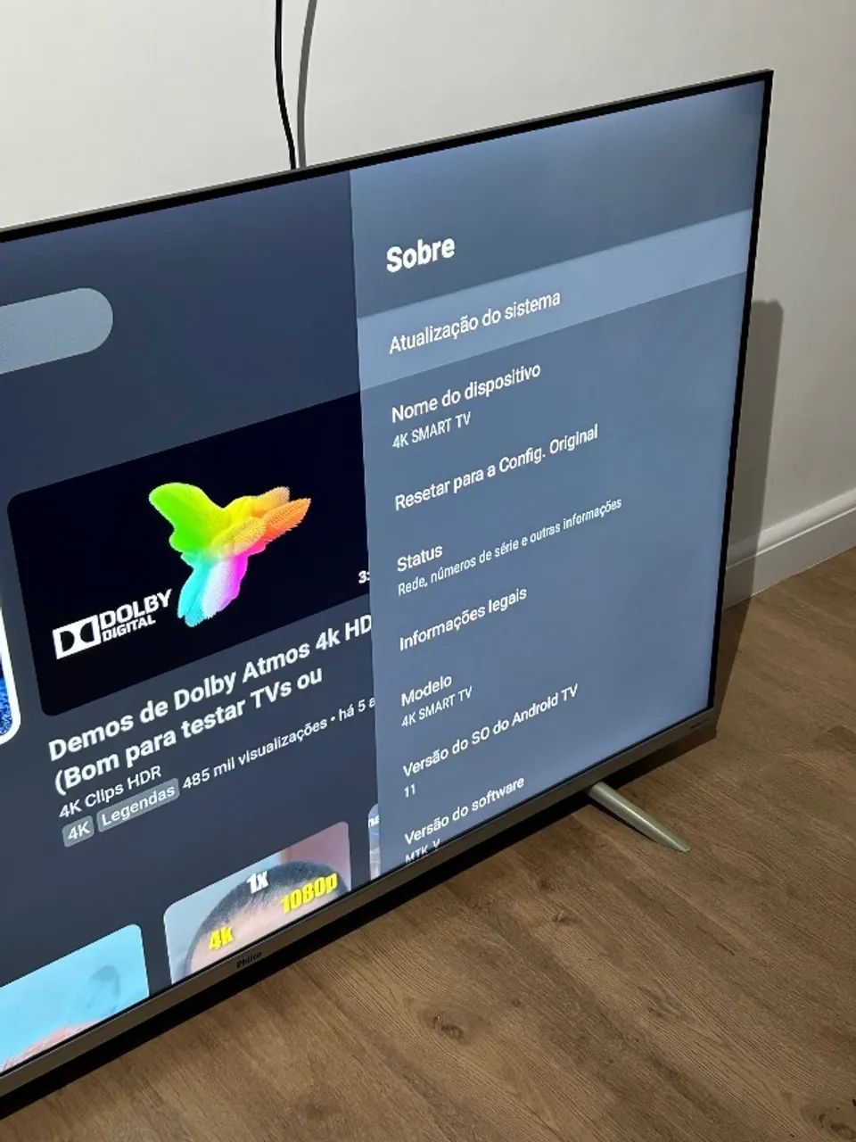 Smart TV Philco 58 4K UHD R$ 2.100 - Foto 4