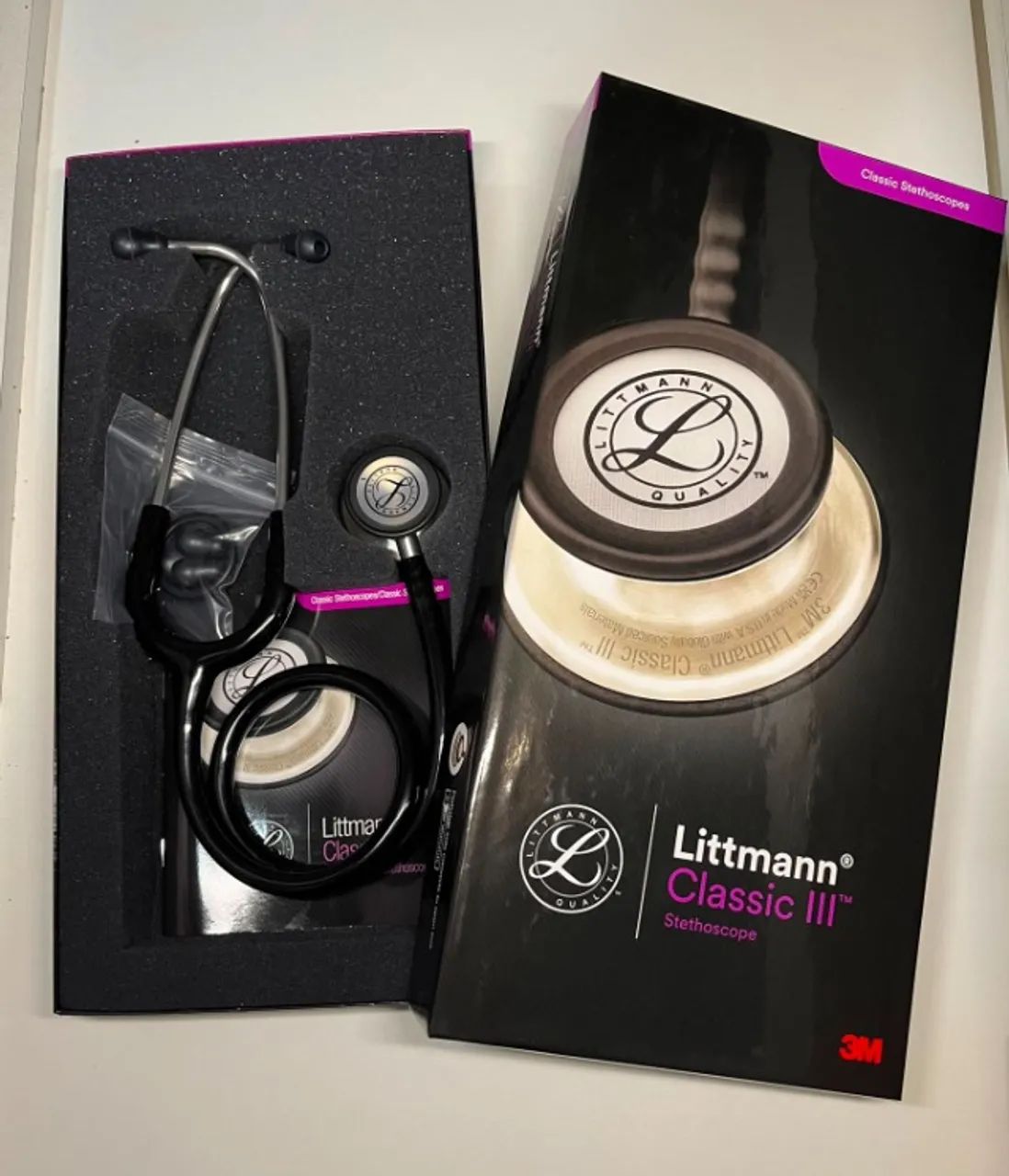 Estetoscópio Littmann Classic III Black - Foto 5