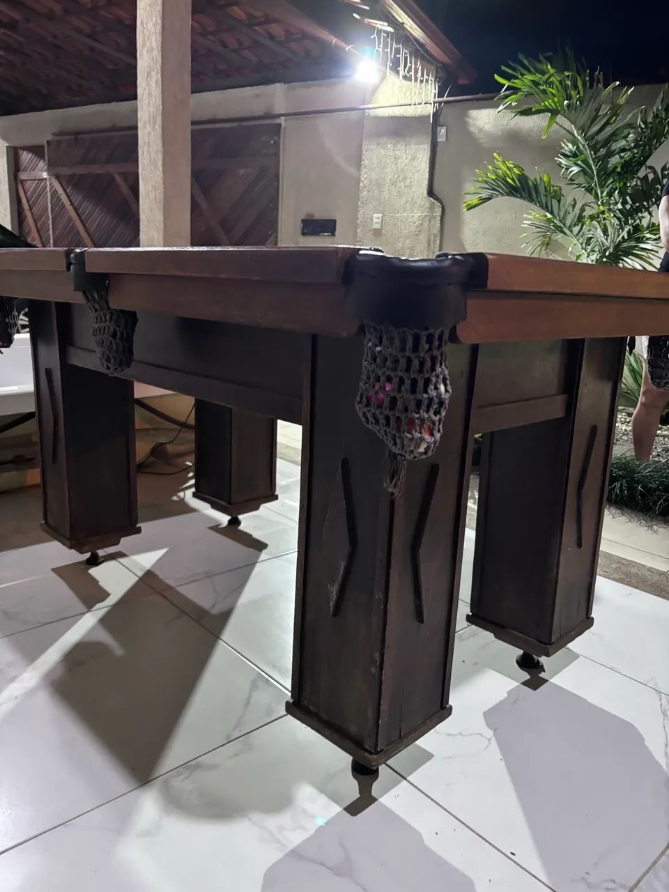 Vendo mesa de sinuca de madeira  - Foto 3