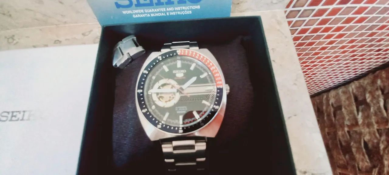RELÓGIO SEIKO SSA329 REVIVAL POGUE  - Foto 4