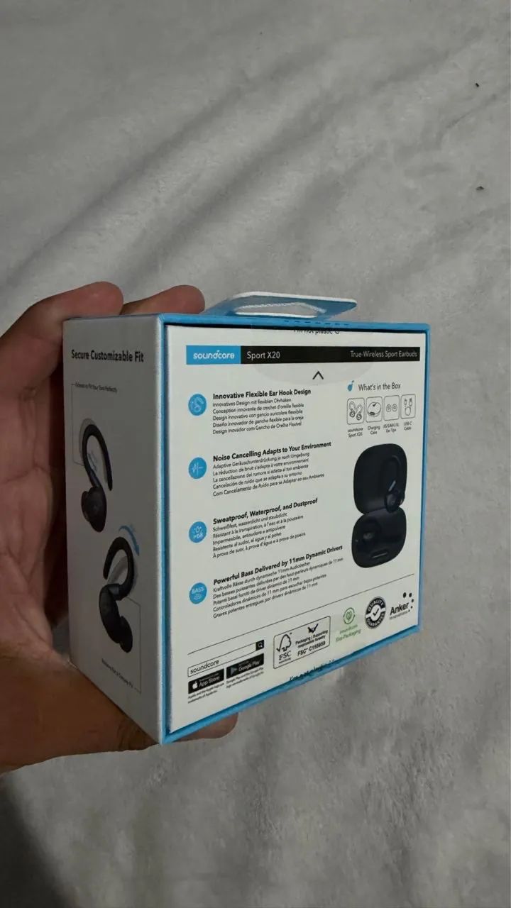 fone de ouvido Soundcore Sport X20 - Foto 3