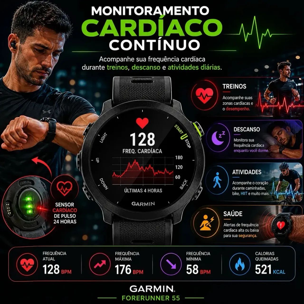 Garmin Forrerruner 55  - Foto 4