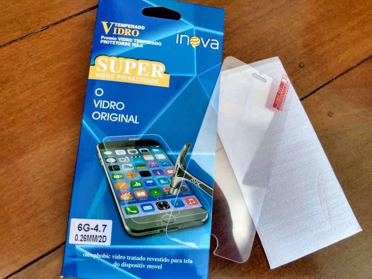 Película de Vidro Temperado Inova Super iPhone 6
