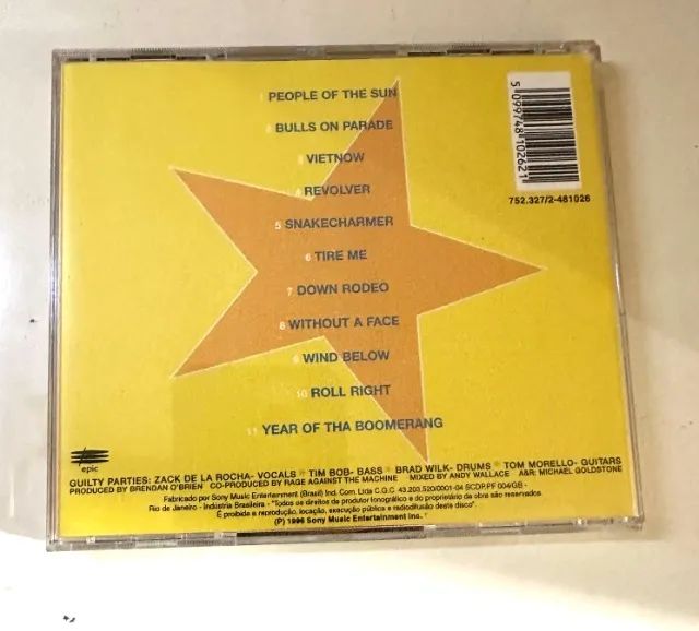 Rage Against the Machine - Evil Empire CD - Foto 2