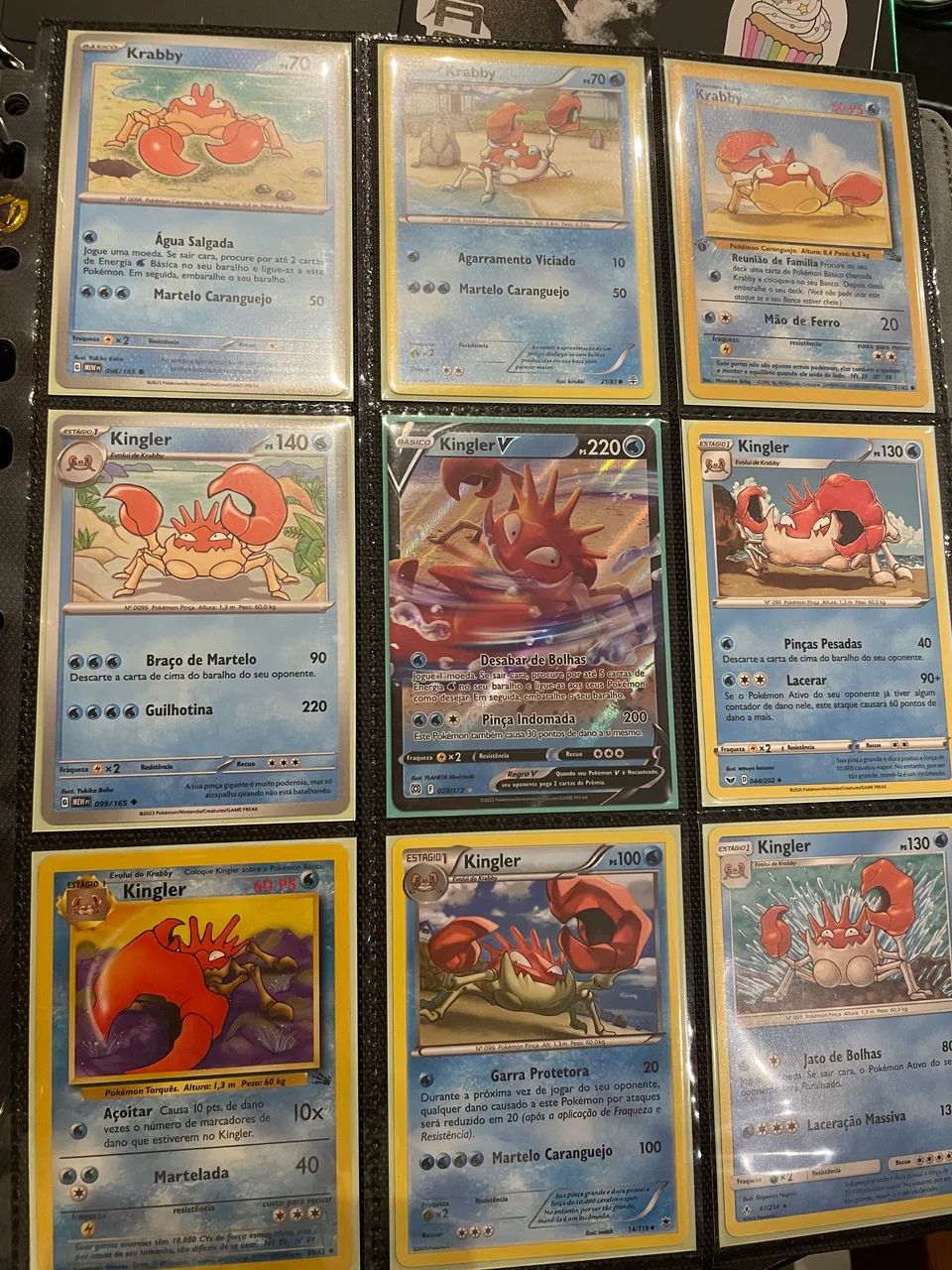 Bulbasauro, Kingler, Rapidash. Pokemon TCG - Foto 2