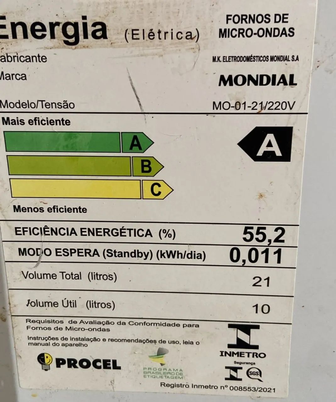 Microondas com defeito  - Foto 3
