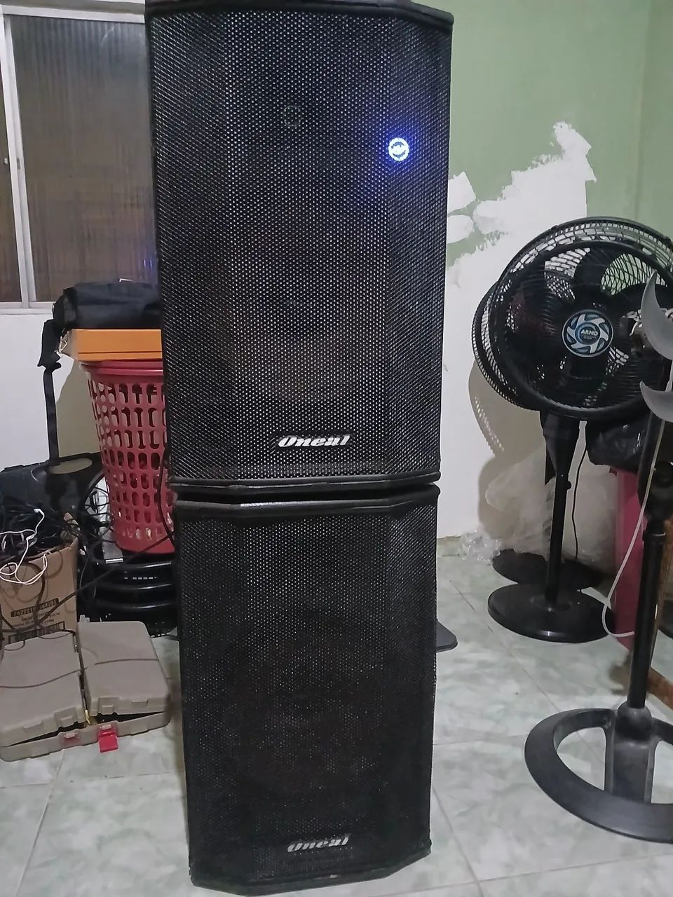 Vendo caixa de som ativa e passiva  - Foto 4