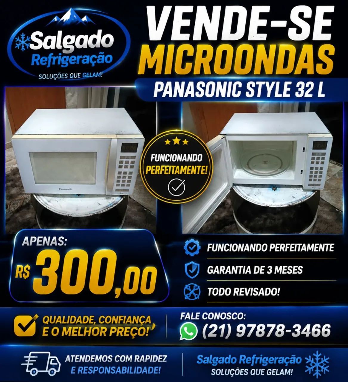 Vende-se microondas 