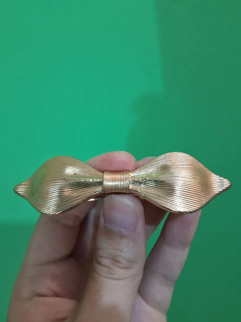 Presilha de Cabelo dourada - Foto 4