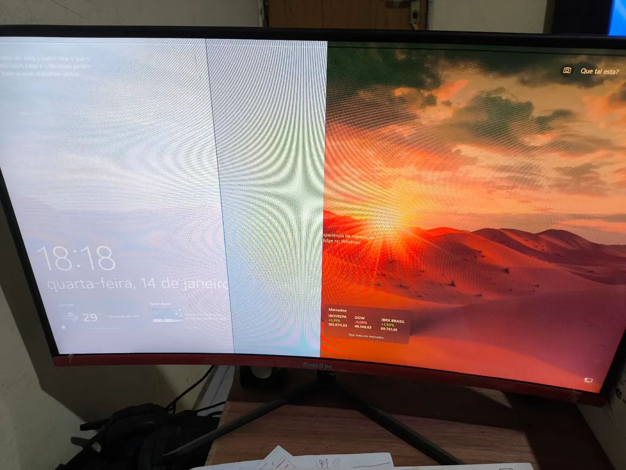Dois Monitores Com Defeito (Envie sua proposta) - Foto 5