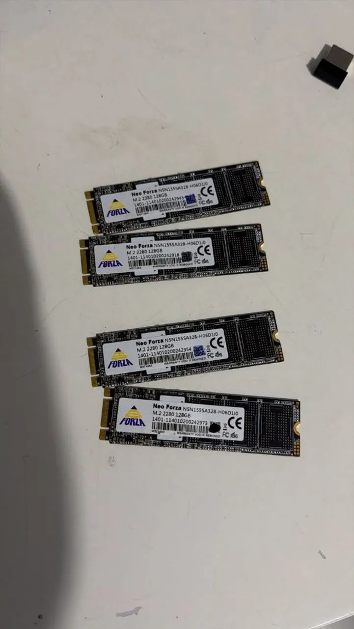SSD m.2 128gb saúde 100%