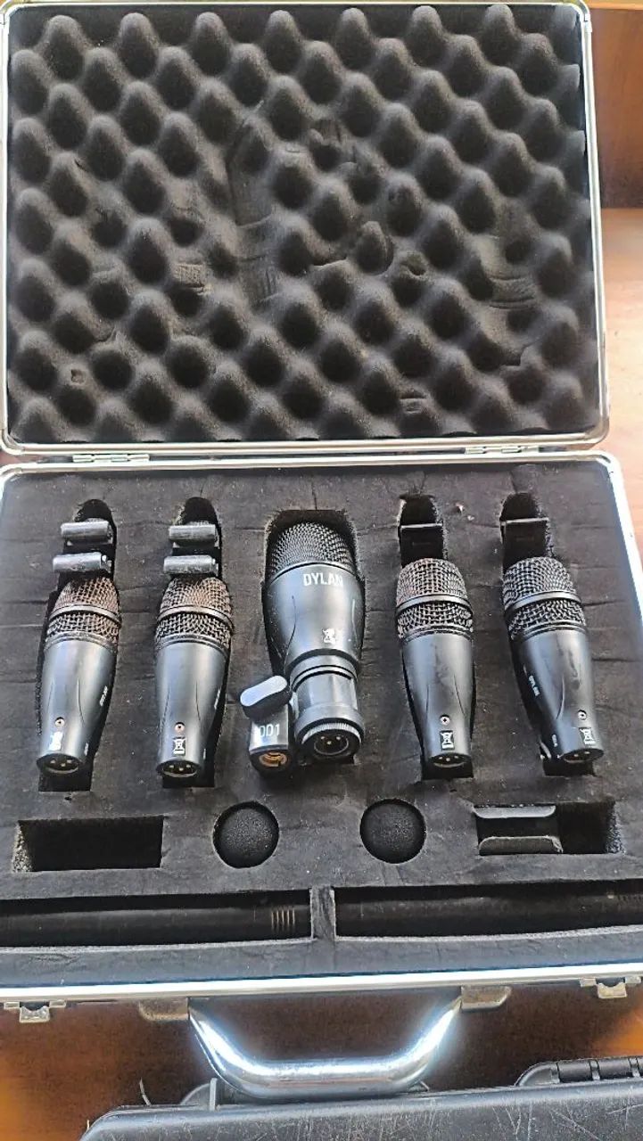Kit microfone dylan bateria