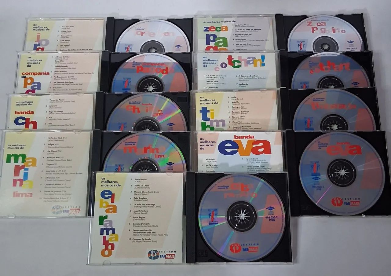 CD Collection Farmais 9 Titulos Original - Foto 3