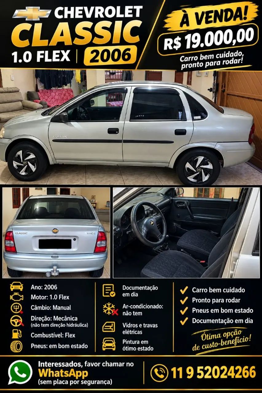Chevrolet Corsa Corsa Sed Class.Life 1.0/1.0 FlexPower 2006