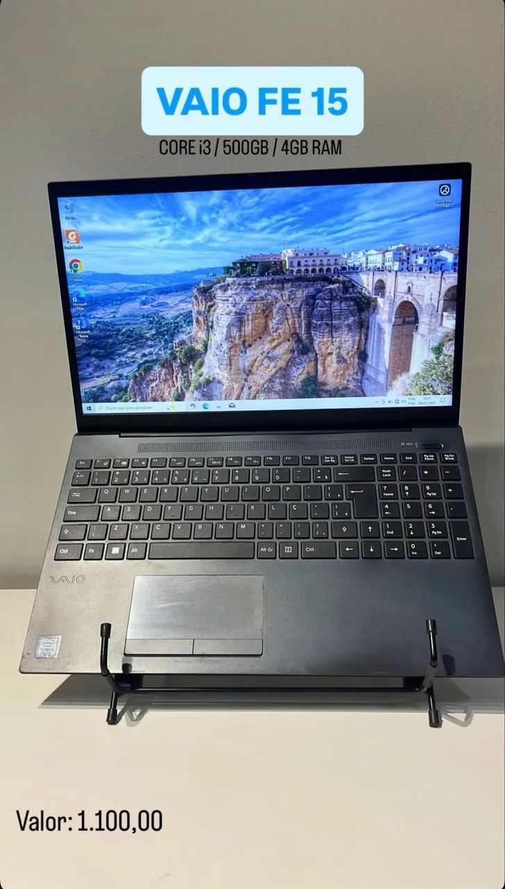 VAIO FE 15 - Core i3/ 128GB SSD / 4GB RAM. - Foto 3