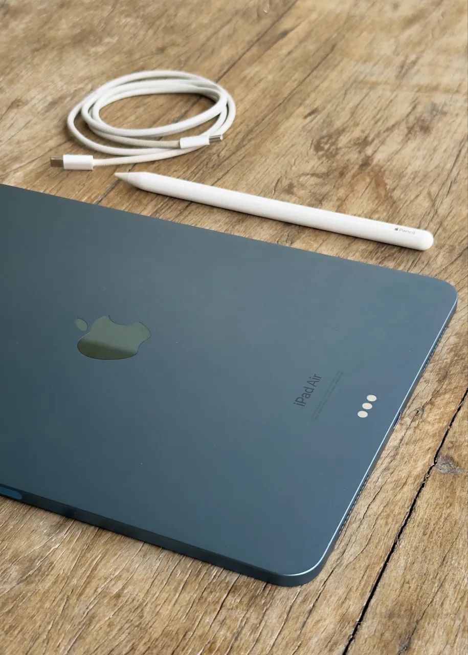 iPad Air5 10.9インチ 512gb ブルー Apple iPad Air 5a Geração 10.9 64gb Azul + Apple Pencil 2a Geração