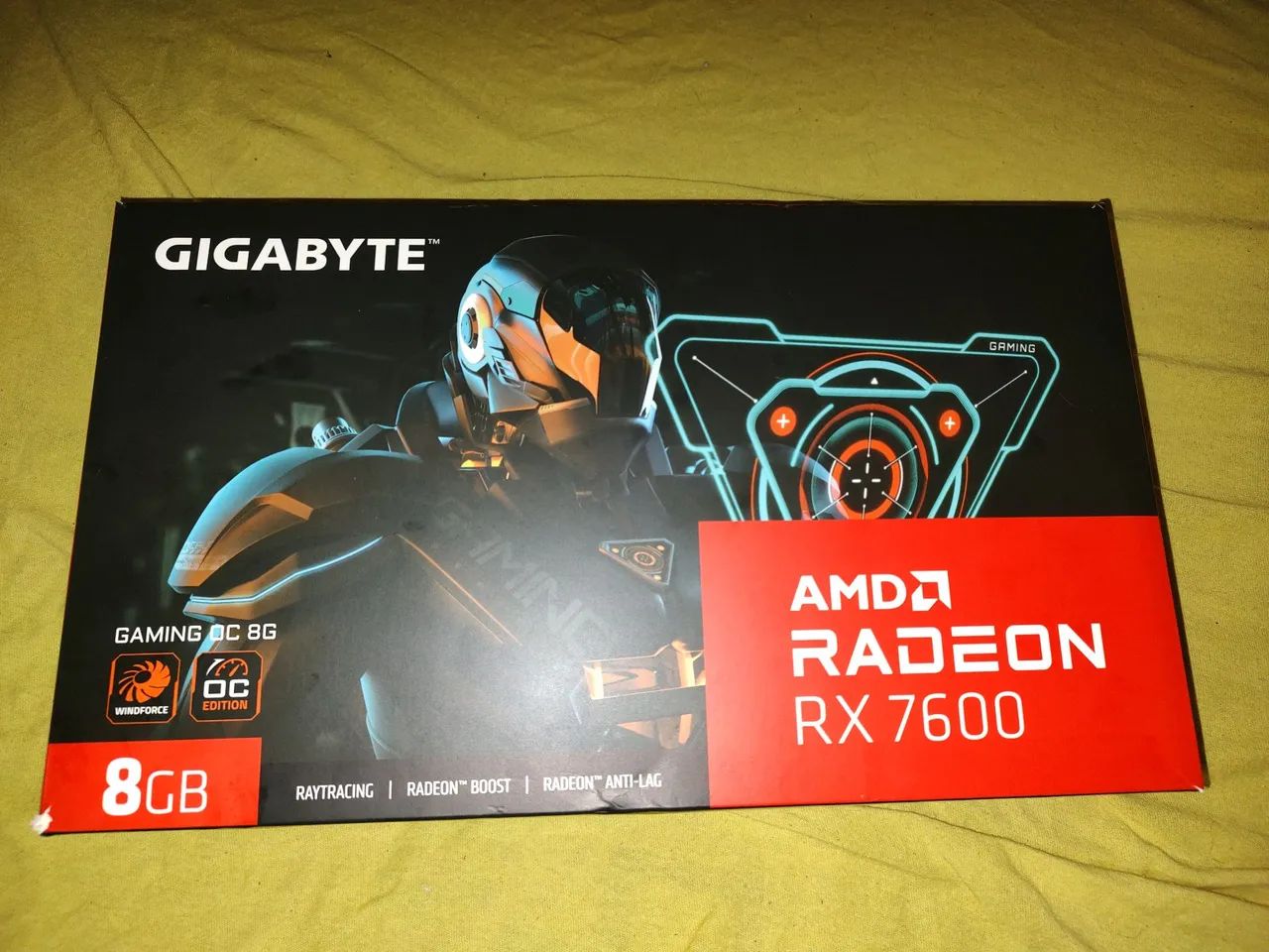 RX 7600 usada (sem nenhum defeito)