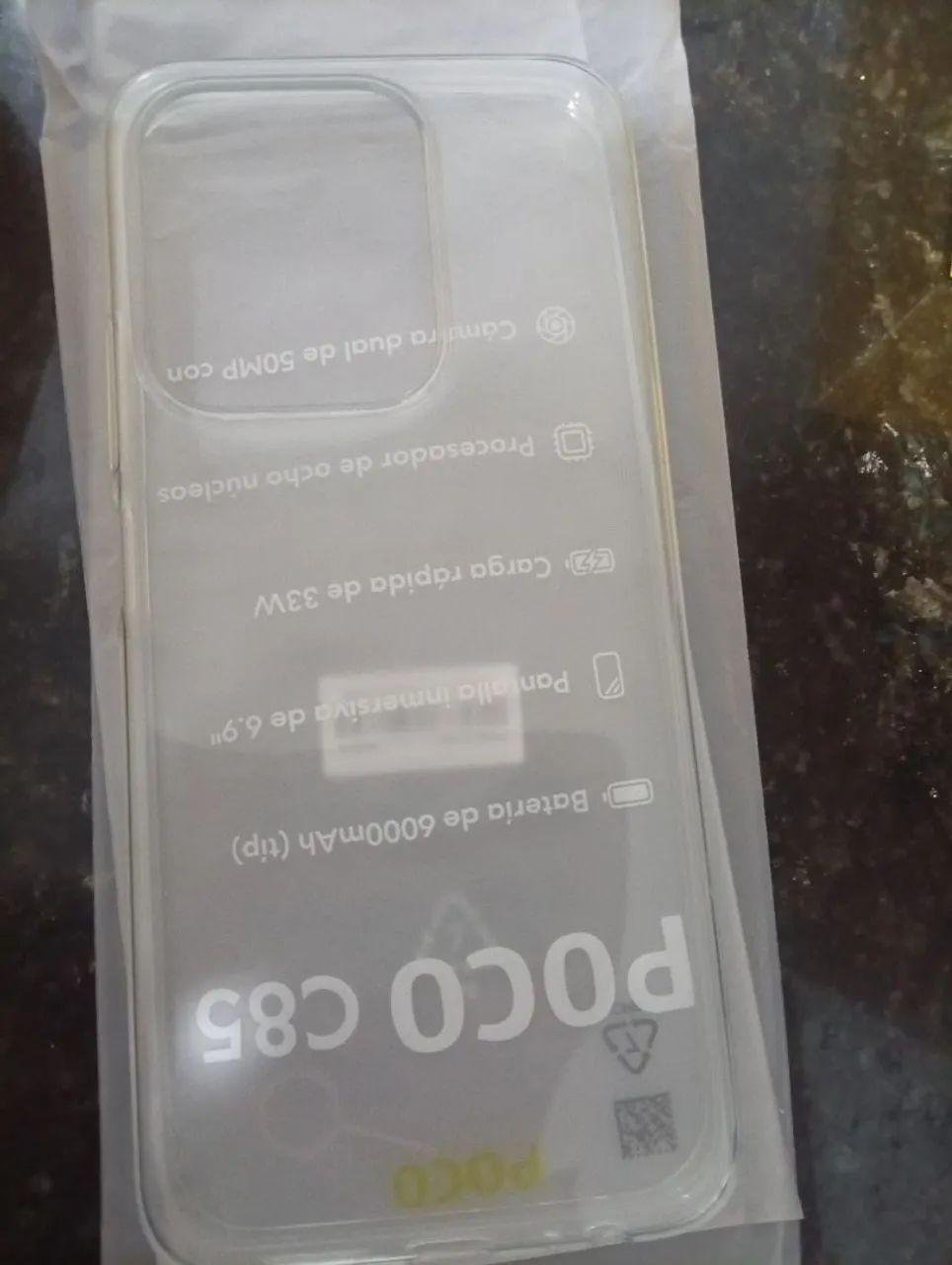 Celular POCO C85,256 GB e 8 de ram,com apenas 7 meses de uso. - Foto 4