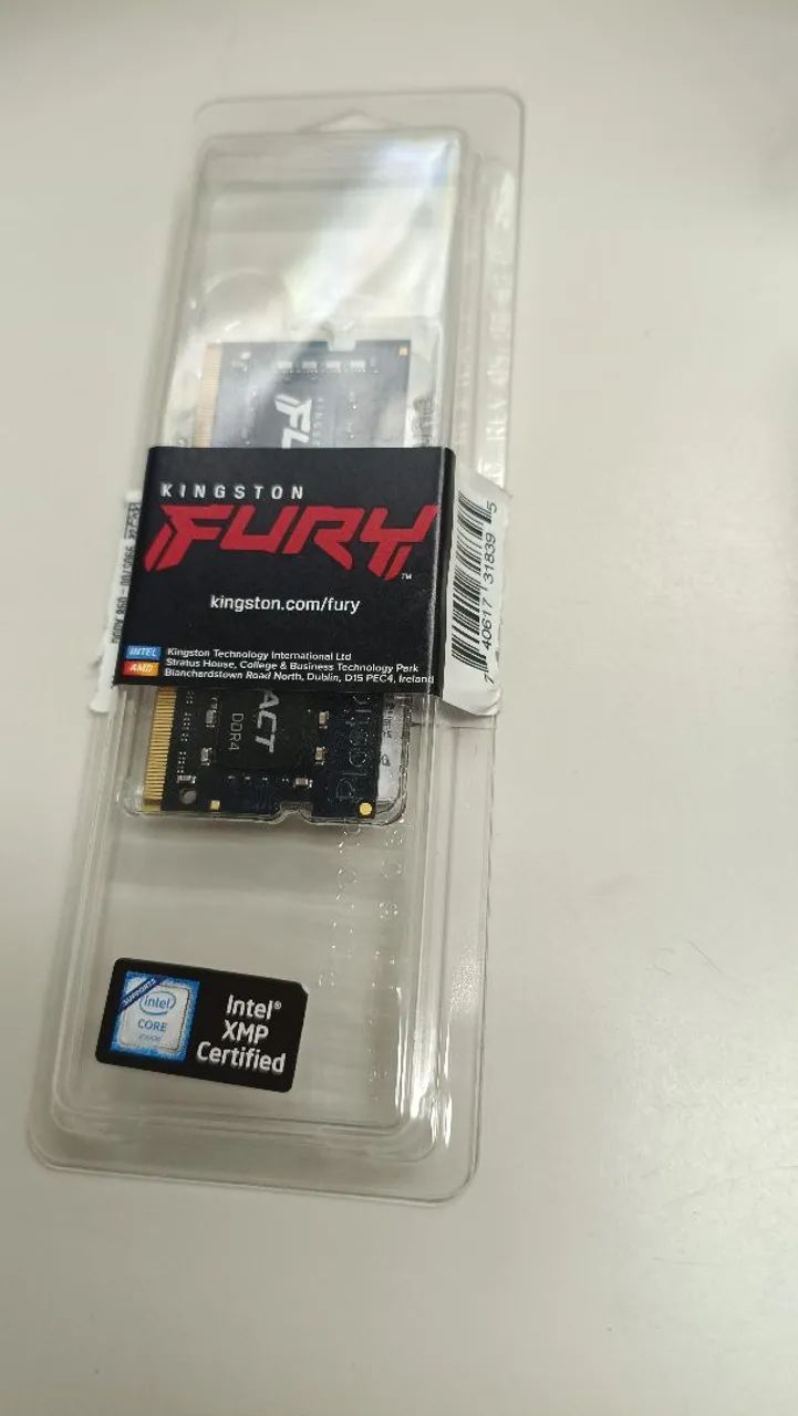 Memória ram 16gb ddr4 notebook nova lacrada