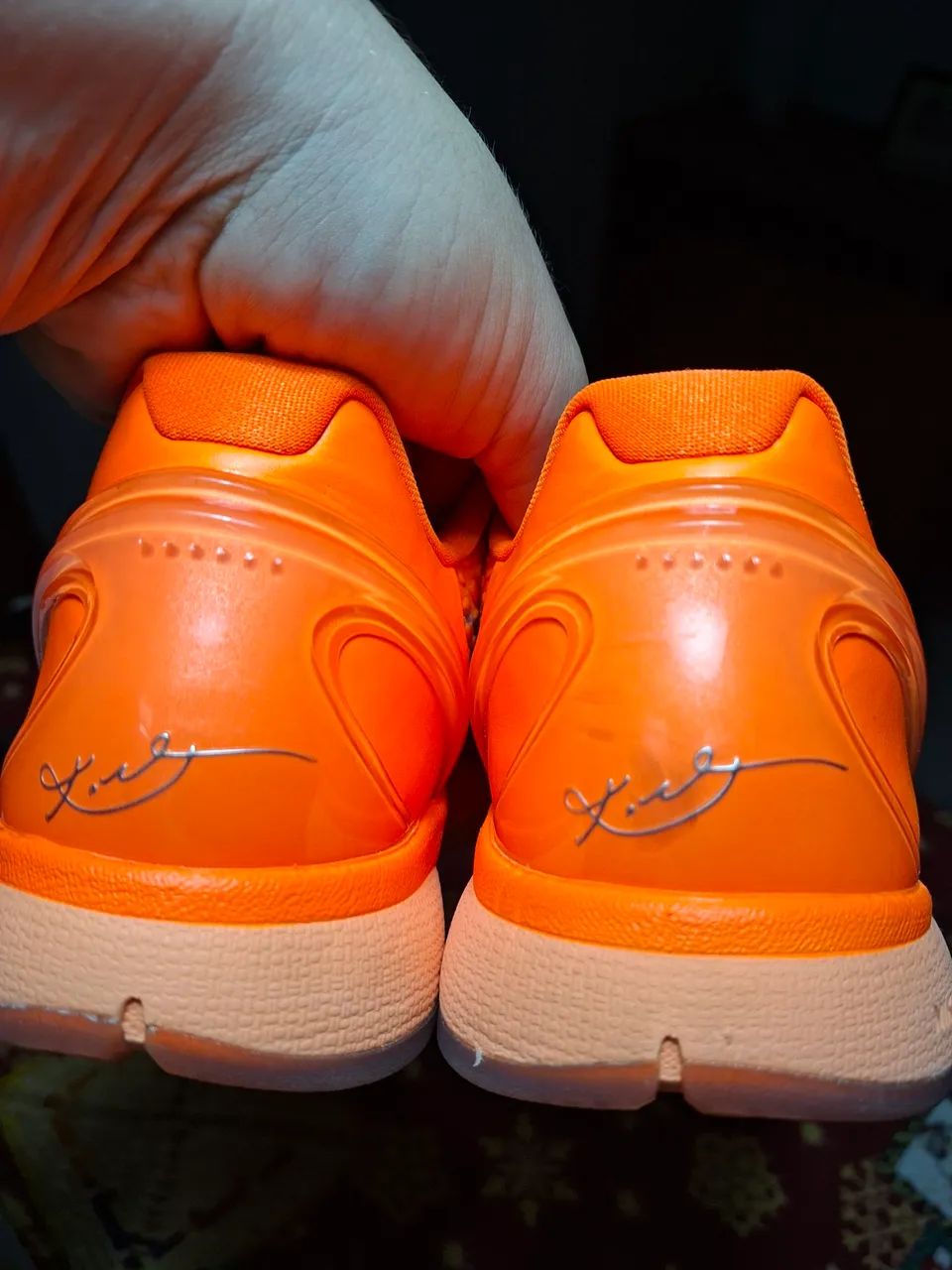 Tênis Nike Kobe 6 orange - Foto 2