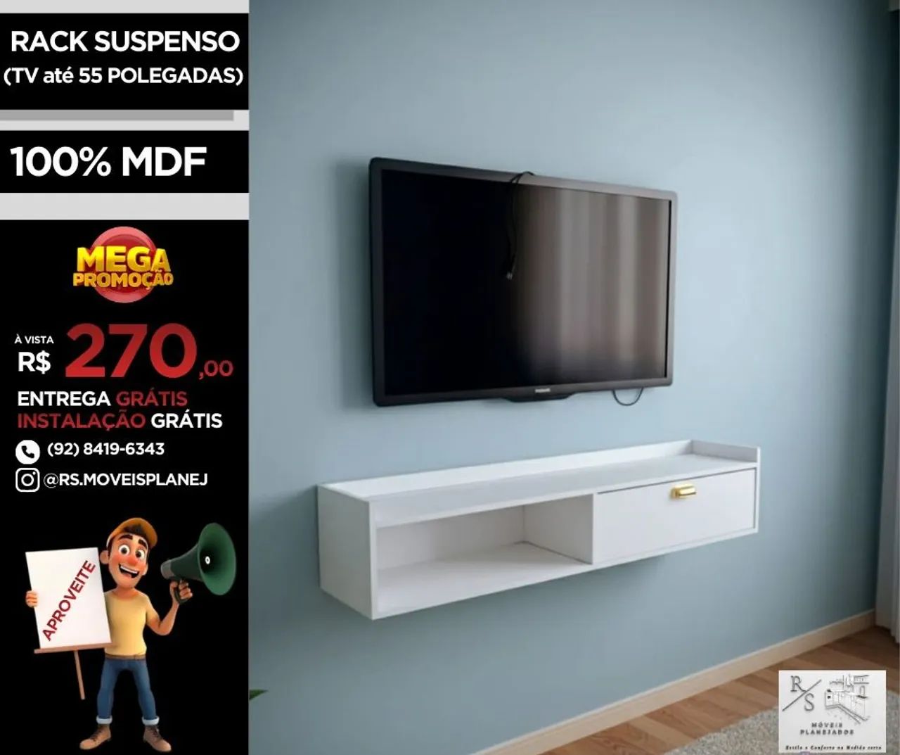 Rack para tv  - Foto 3