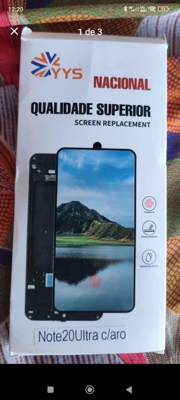 Tella original do NOte 20 ultra