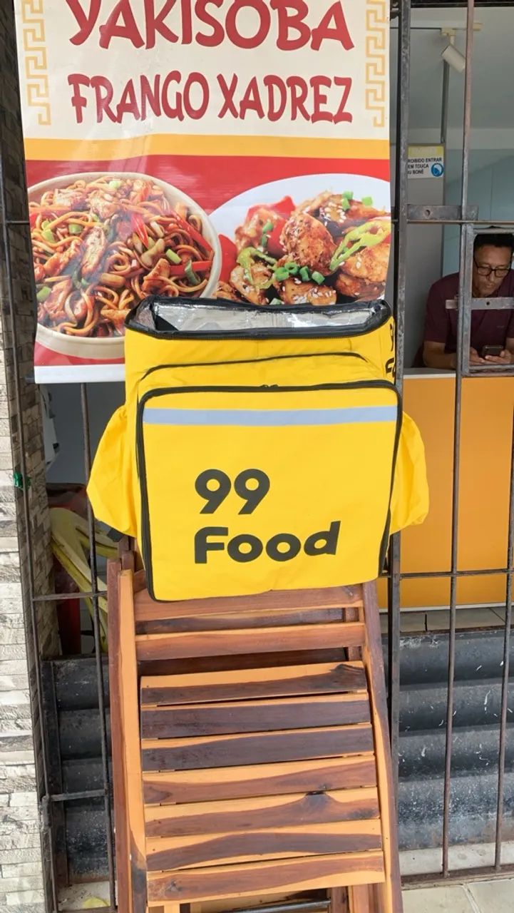 Bolsa de entregar lanche 