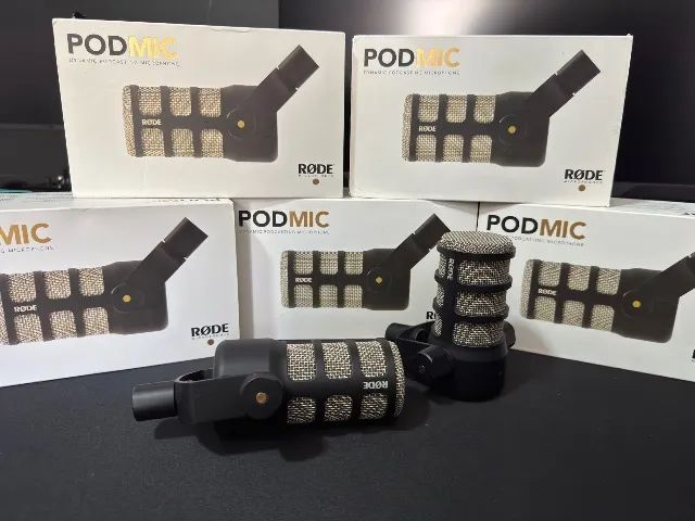 Kit Microfone Rode Podmic (5x)