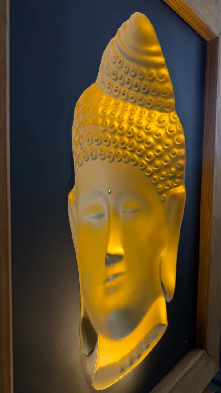 Obra de Arte - Buda com Efeito de Profundidade e Iluminação - Foto 4