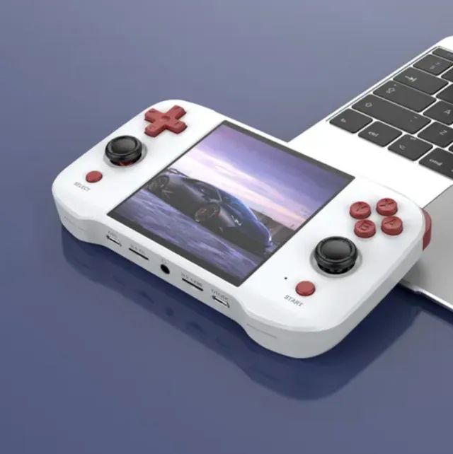 R46S Console de Jogos Portátil Retrô Suporte a Wi-Fi e Bluetooth TELA  4 Polegada 1X1