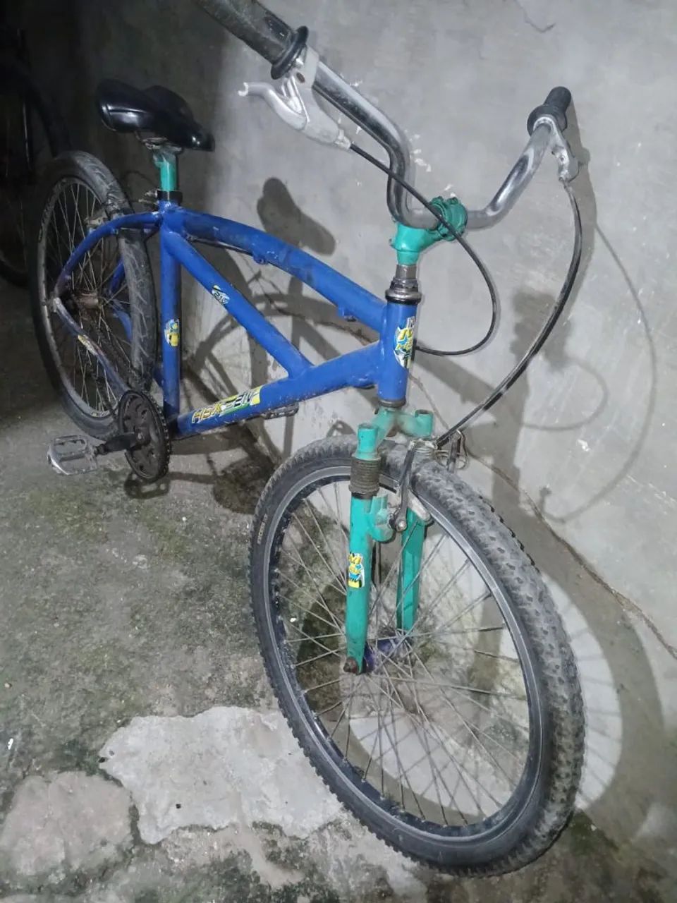 Bicicleta aro 26 jante aero rolamento quadro de alumínio  - Foto 3