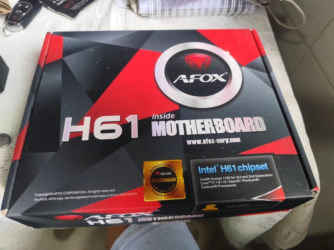 Placa mãe Afox H61 1155
