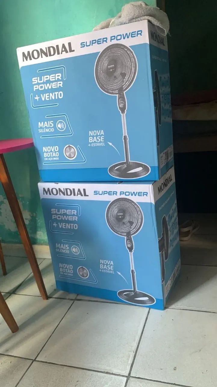 Vendo Ventilador Novo na Caixa 