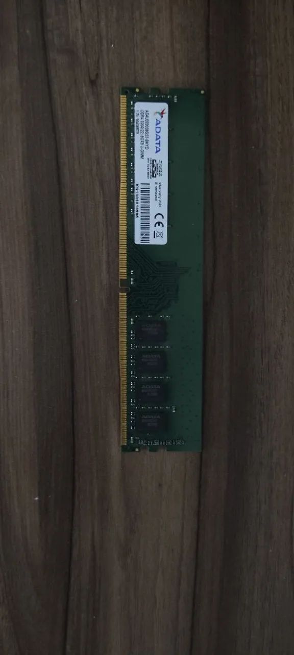 Memória RAM ADATA DDR4 8gb 3200MHz