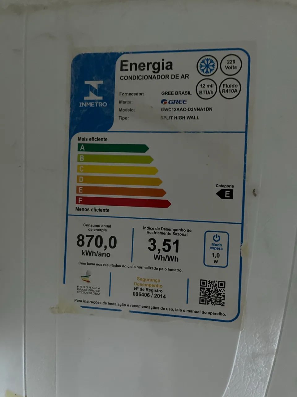 Ar condicionado gree 2022 funciona perfeitamente  - Foto 3