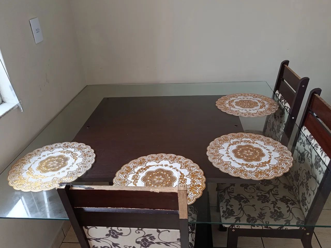 Mesa de vidro 