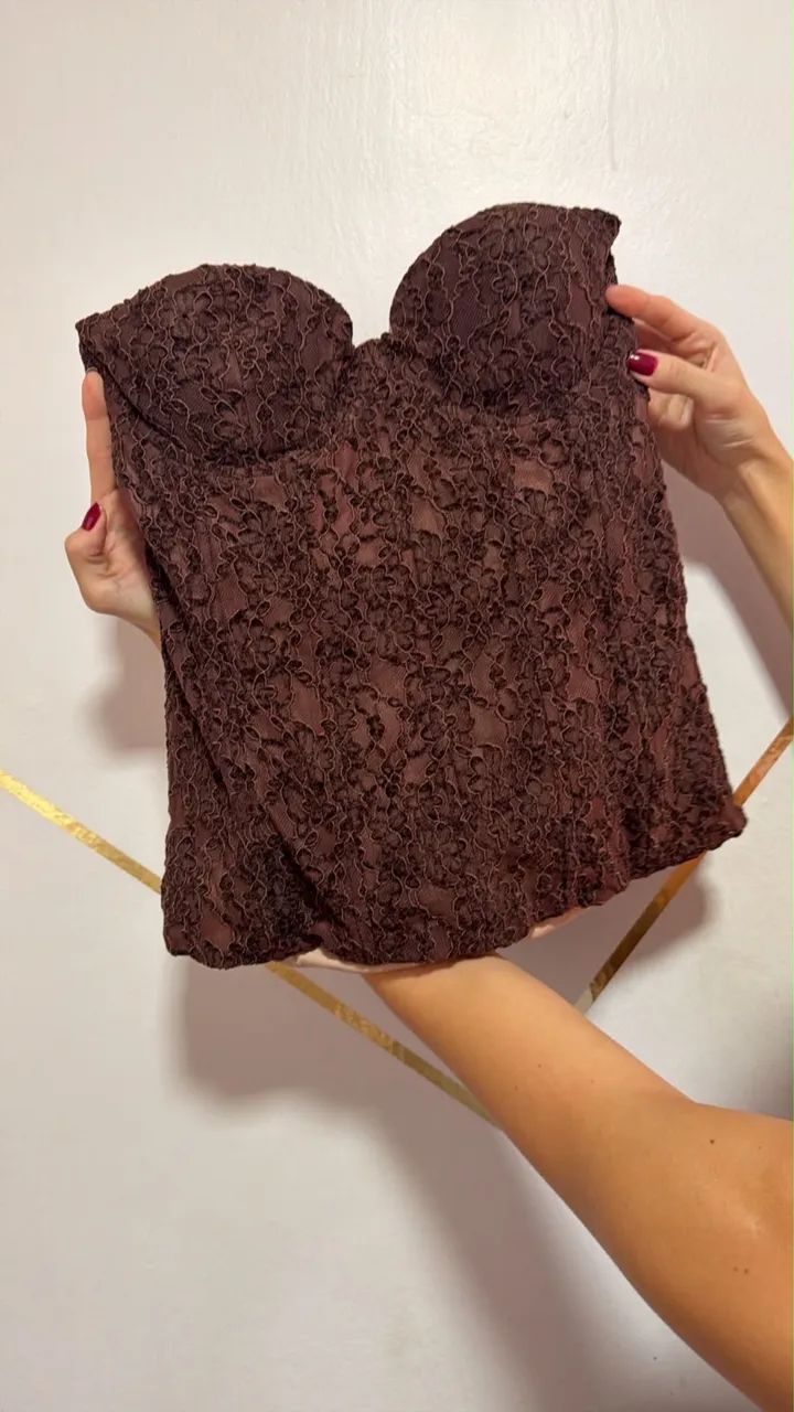 Corset renda 